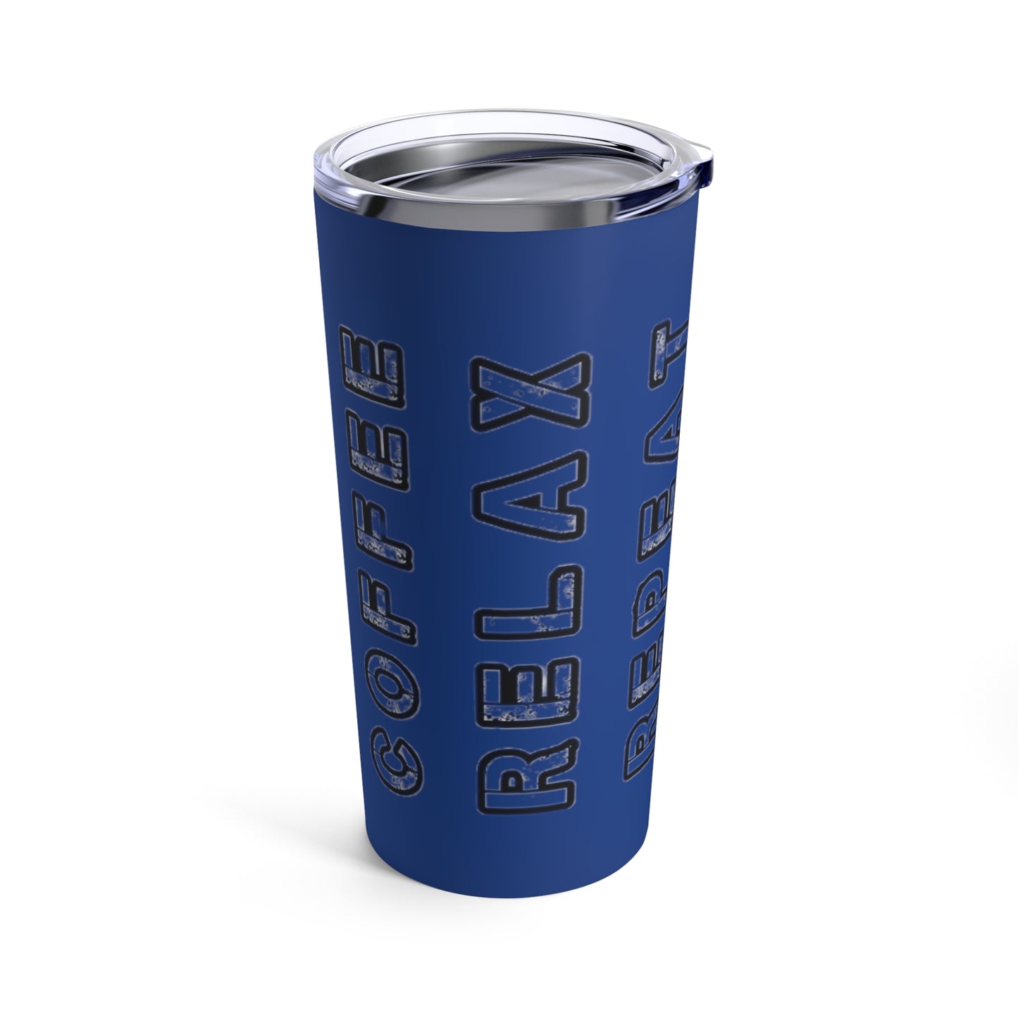 Camp Life Blue Tumbler 20oz