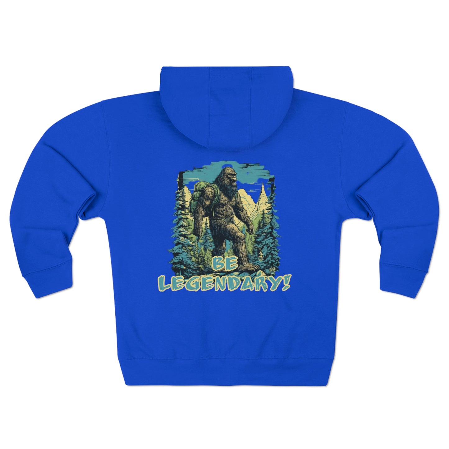 "Be Legendary!" Unisex Premium Full Zip Hoodie