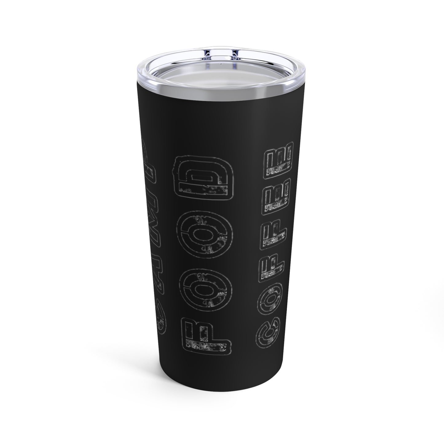 Camp Life Black Tumbler 20oz