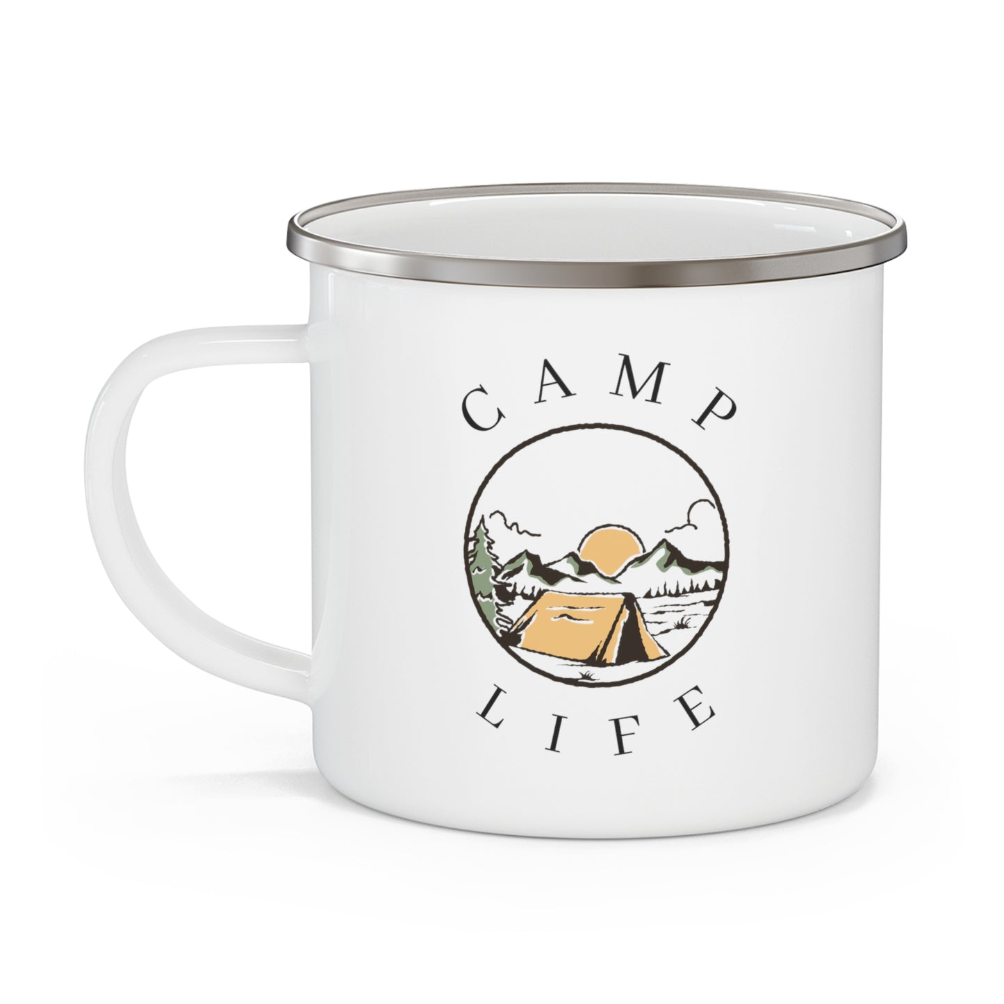 Enamel Camping Mug