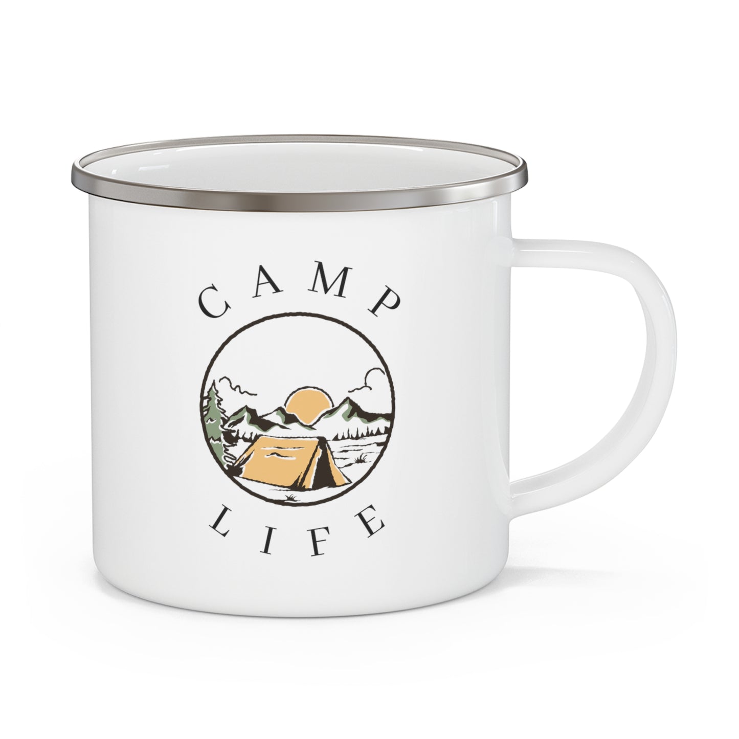 Enamel Camping Mug