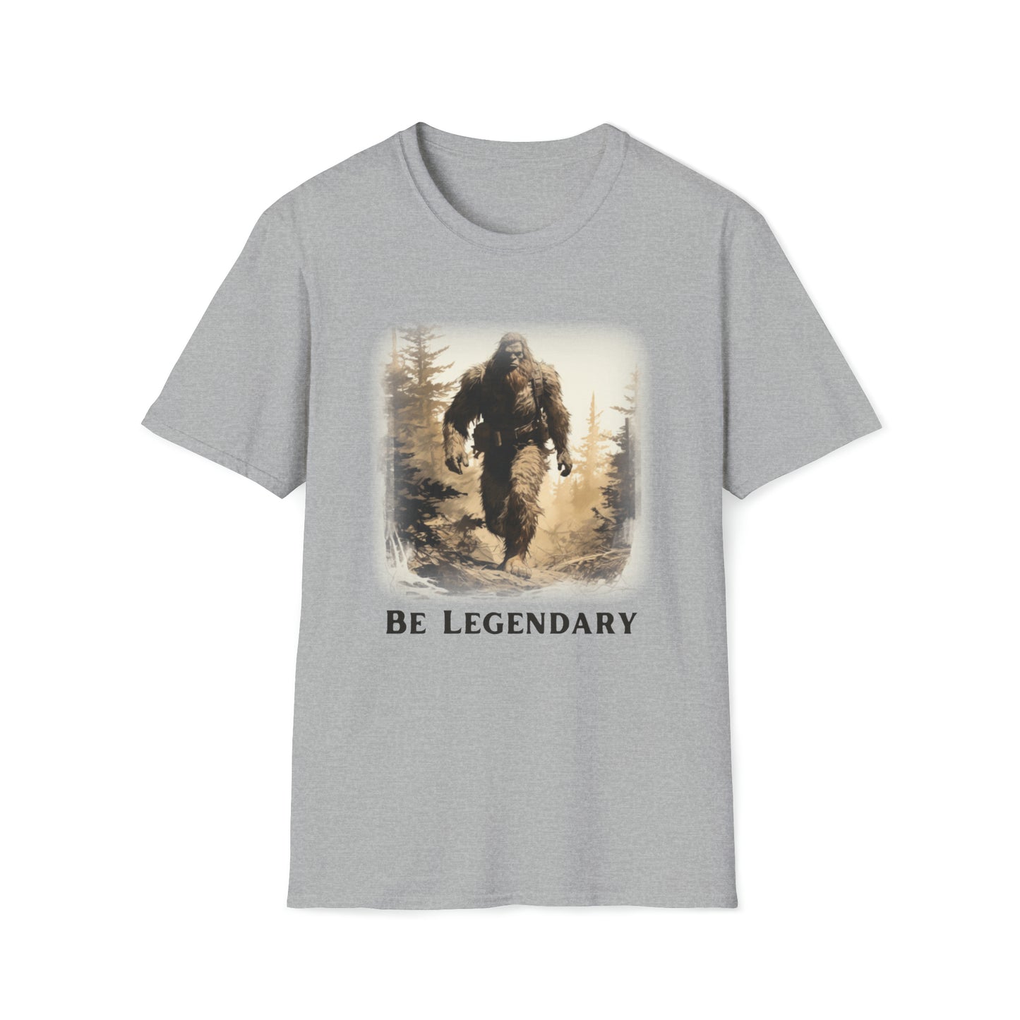 "Be Legendary" Bigfoot Unisex Softstyle T-Shirt