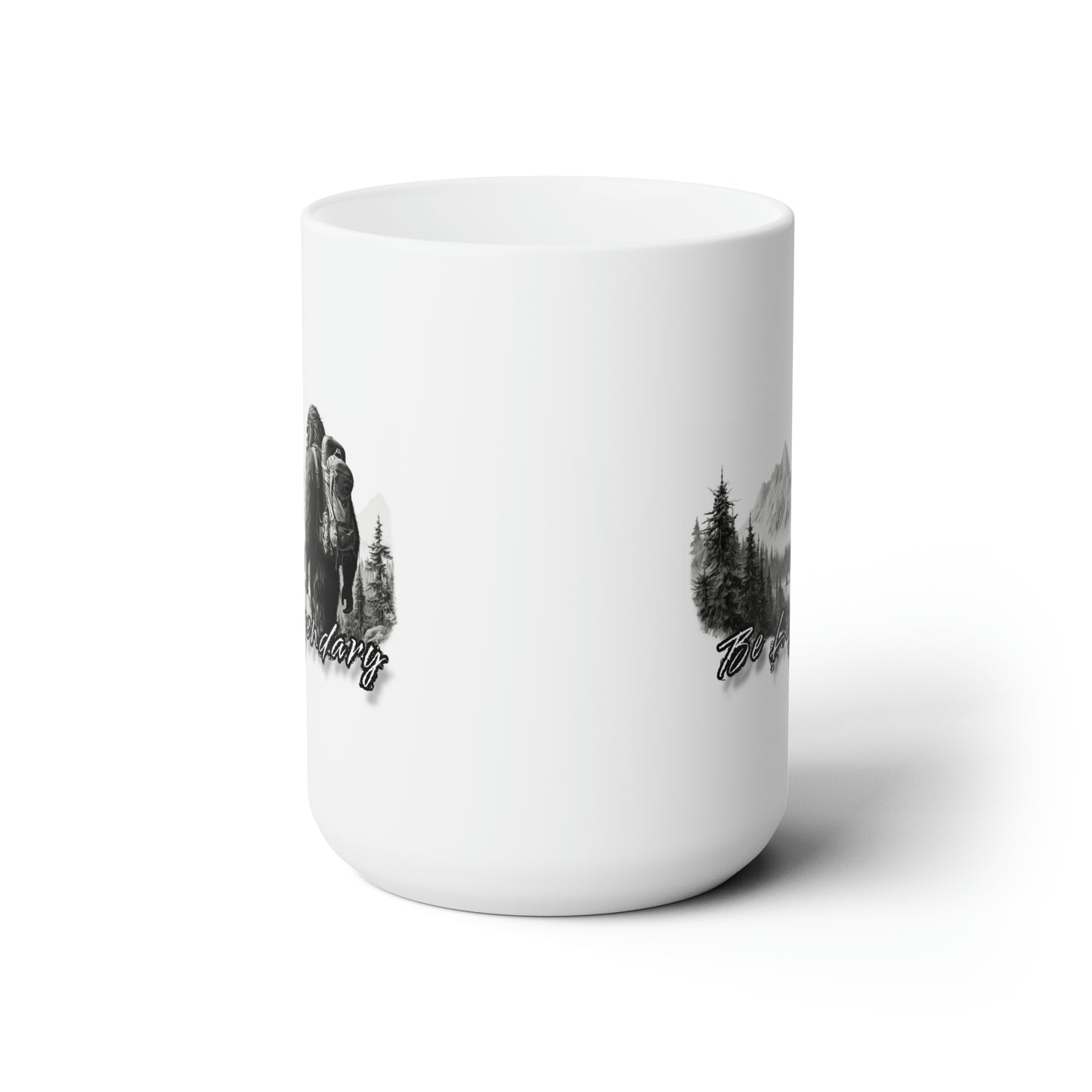 Bigfoot "Be Legendary"  Ceramic Mug 15oz