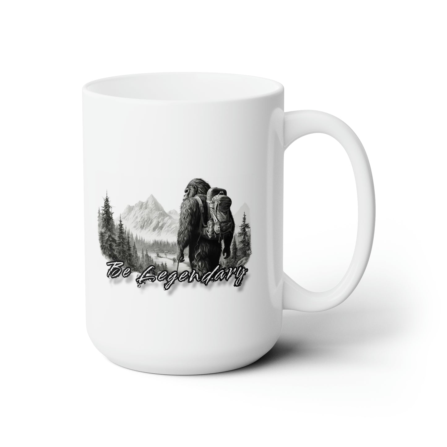 Bigfoot "Be Legendary"  Ceramic Mug 15oz