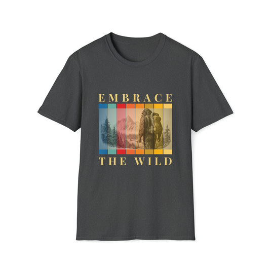 "Embrace The Wild" Unisex Softstyle T-Shirt