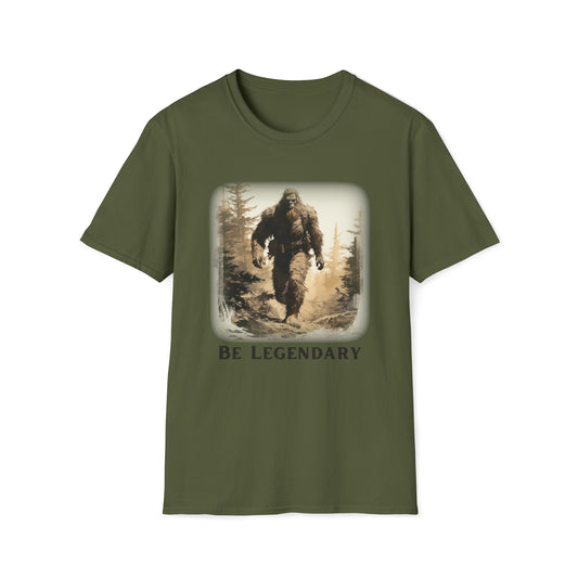 "Be Legendary" Bigfoot Unisex Softstyle T-Shirt
