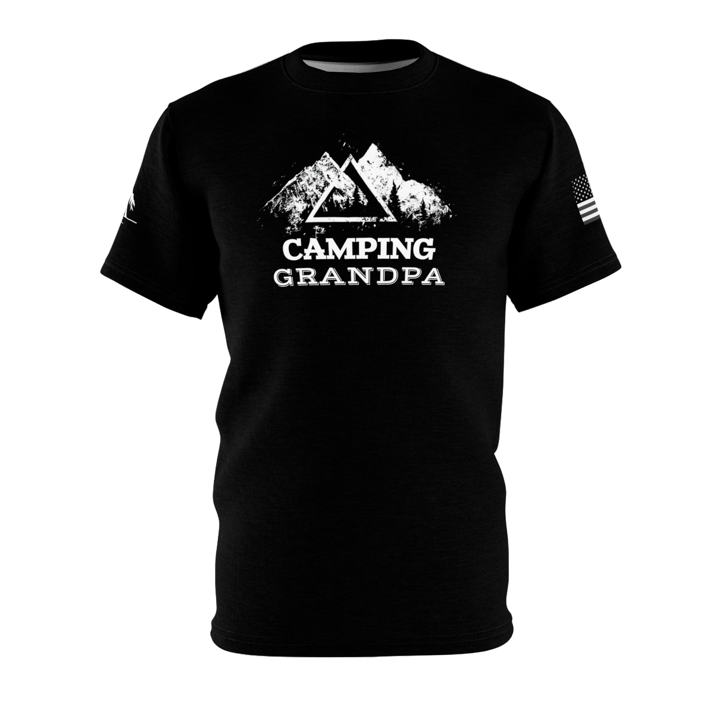 Camping Grandpa Unisex Cut & Sew Tee