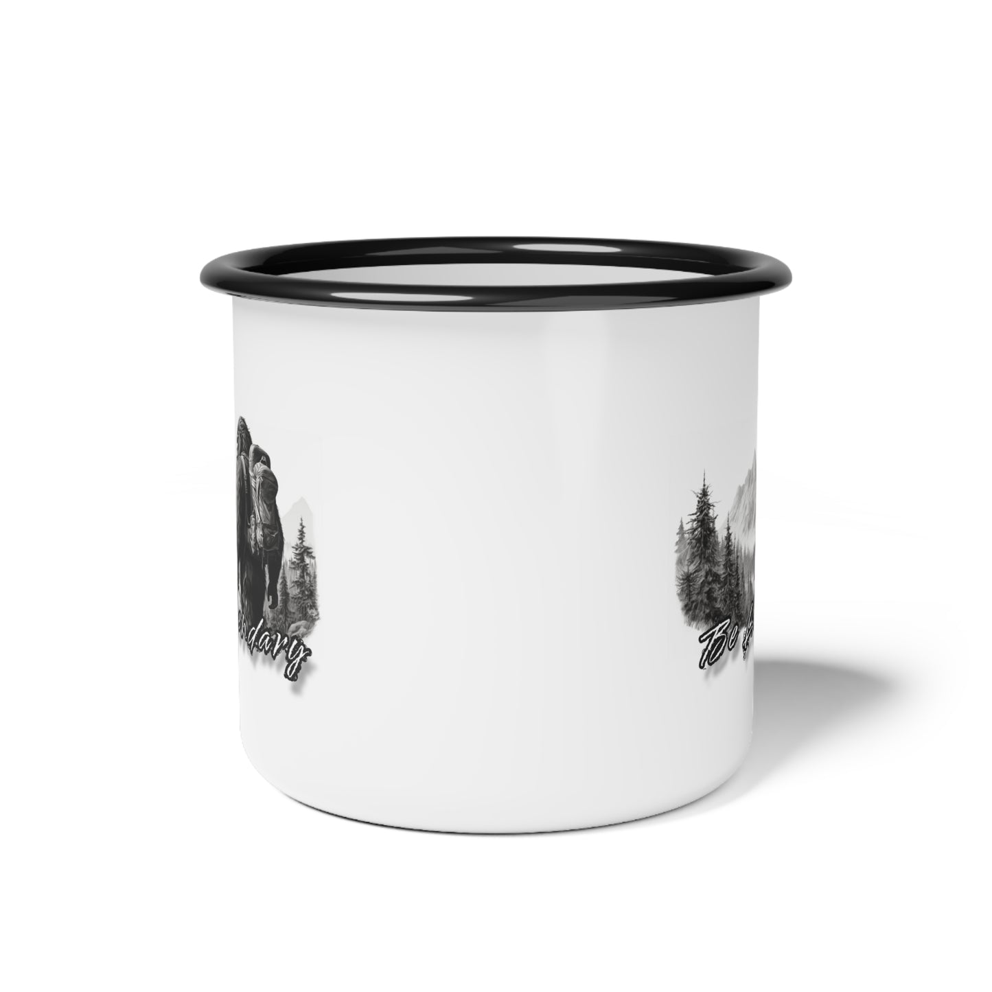 Bigfoot " Be Legendary" 12oz. Enamel Camp Cup