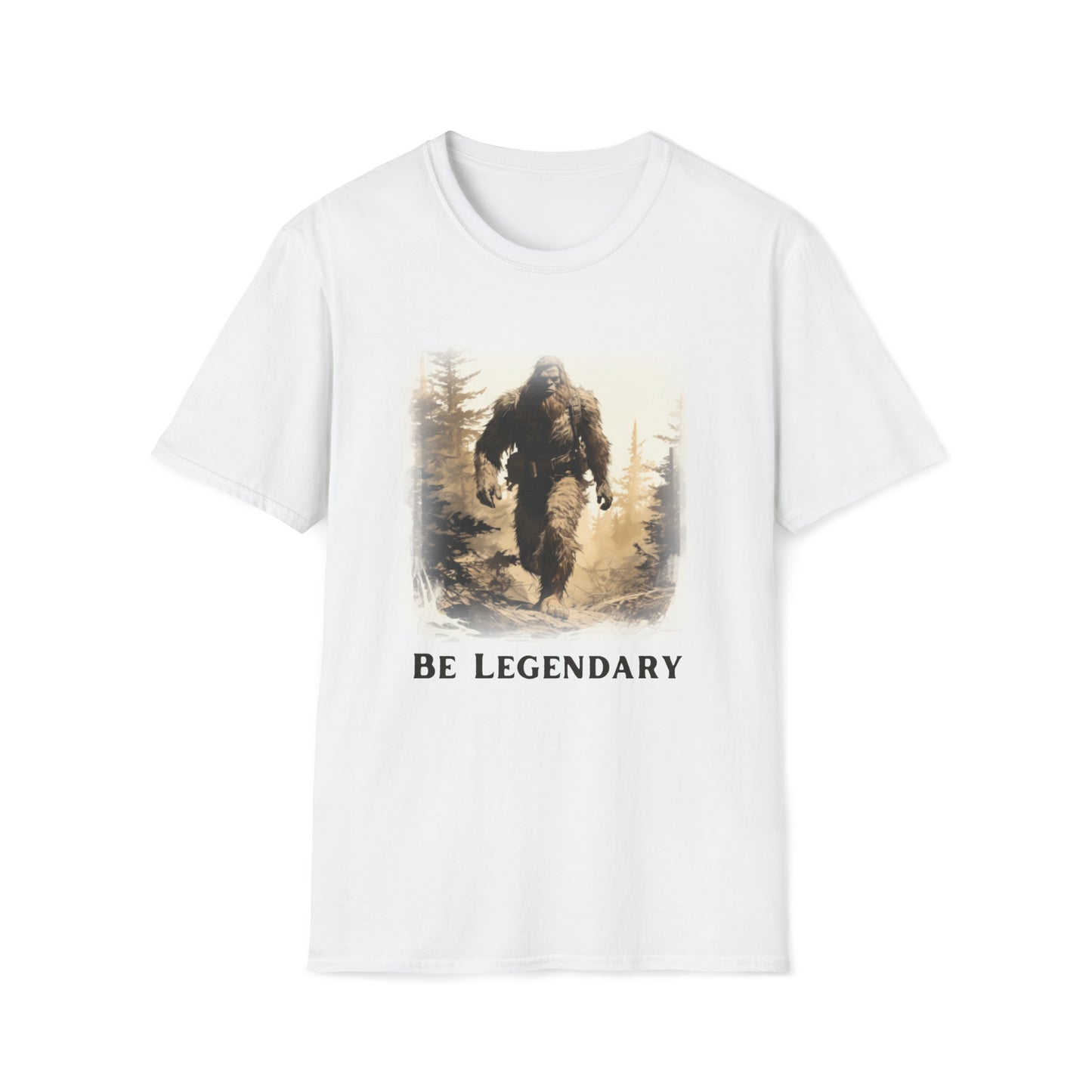 "Be Legendary" Bigfoot Unisex Softstyle T-Shirt