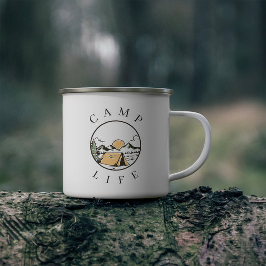 Enamel Camping Mug