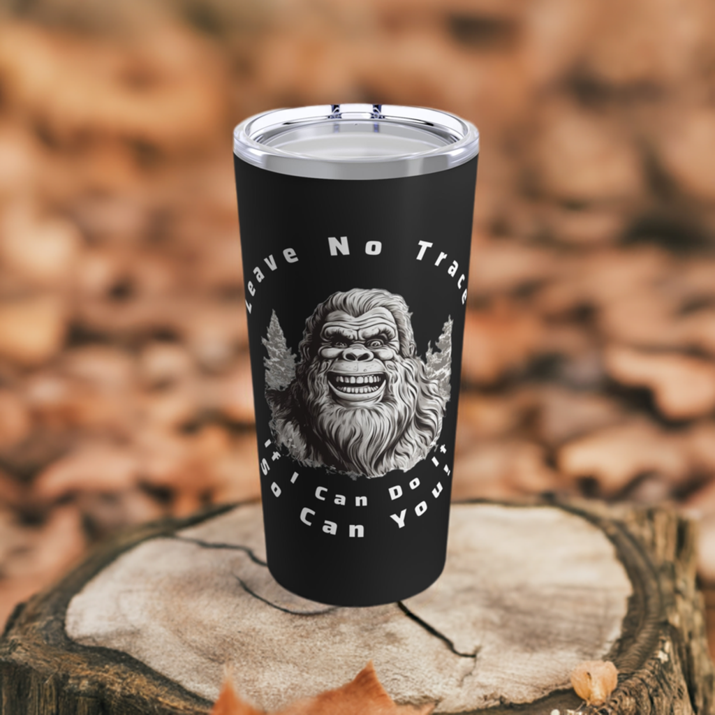 Bigfoot "Leave No Trace" Travel Tumbler 20oz